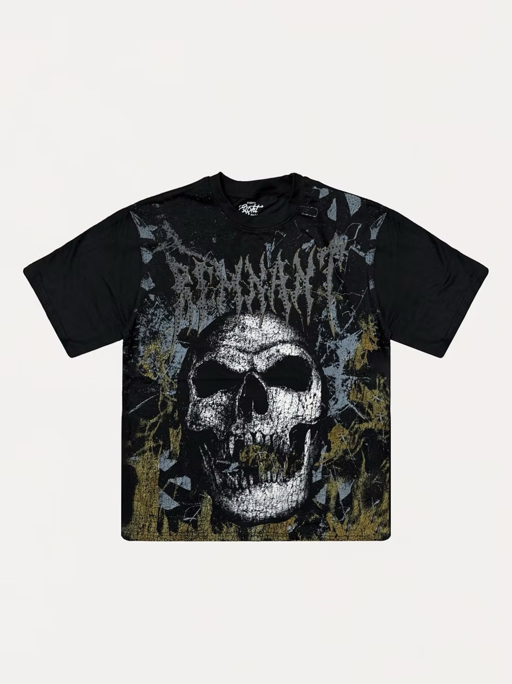 Remnant Skull Graphic T with Black